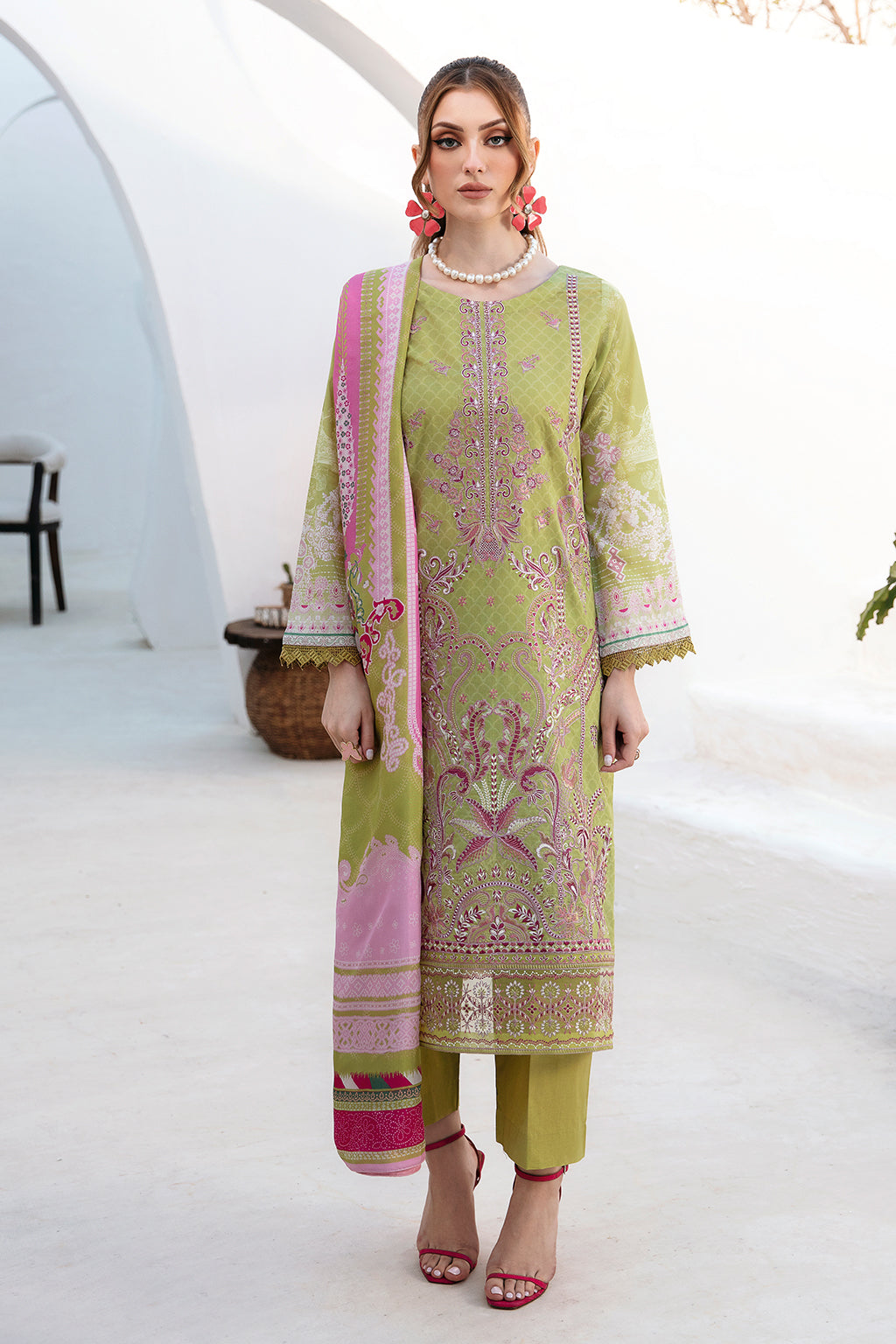 Ramsha || Ghazal Lawn Collection – G-210