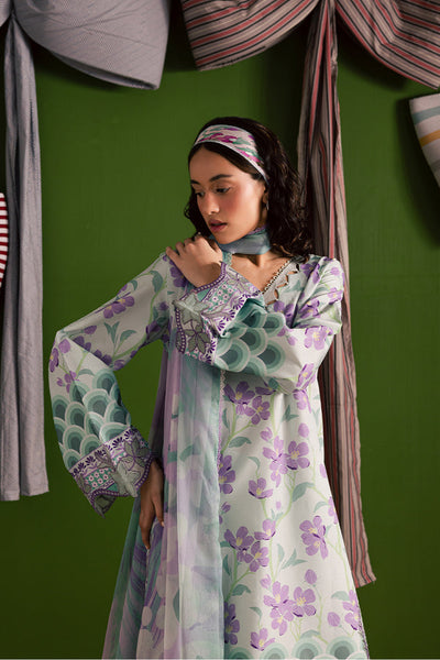 Embroidered lawn 3pc