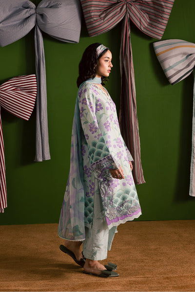 Embroidered lawn 3pc