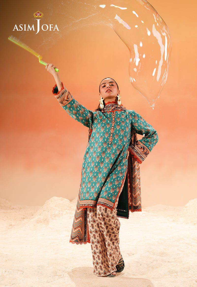 Printed Lawn 3 Pcs