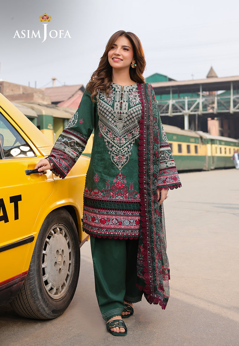 PRINTED EMBROIDERED LAWN 3 PCS