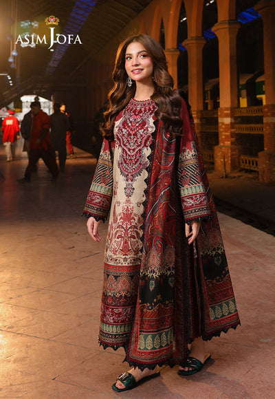PRINTED EMBROIDERED LAWN 3 PCS