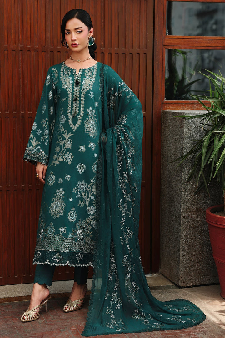 EMBROIDERED JACQUARD  SUIT 3 PC