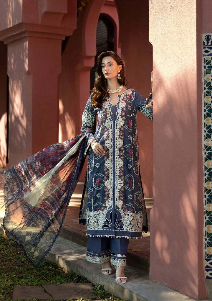 ELAF SIGNATURE  EMBROIDERED LAWN