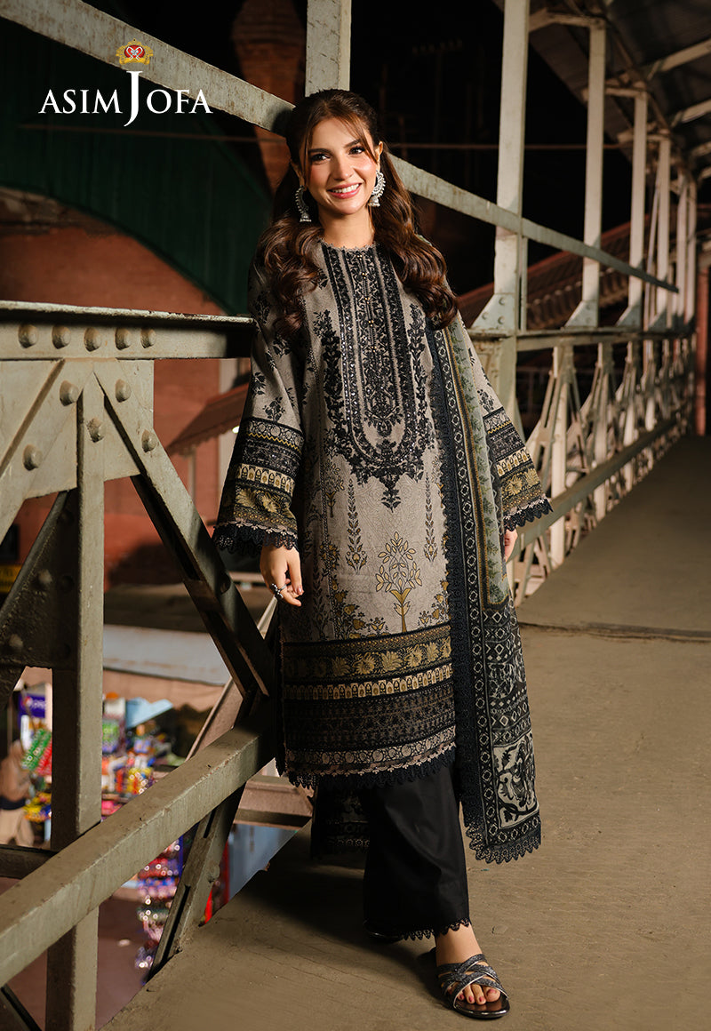 PRINTED EMBROIDERED LAWN 3 PCS