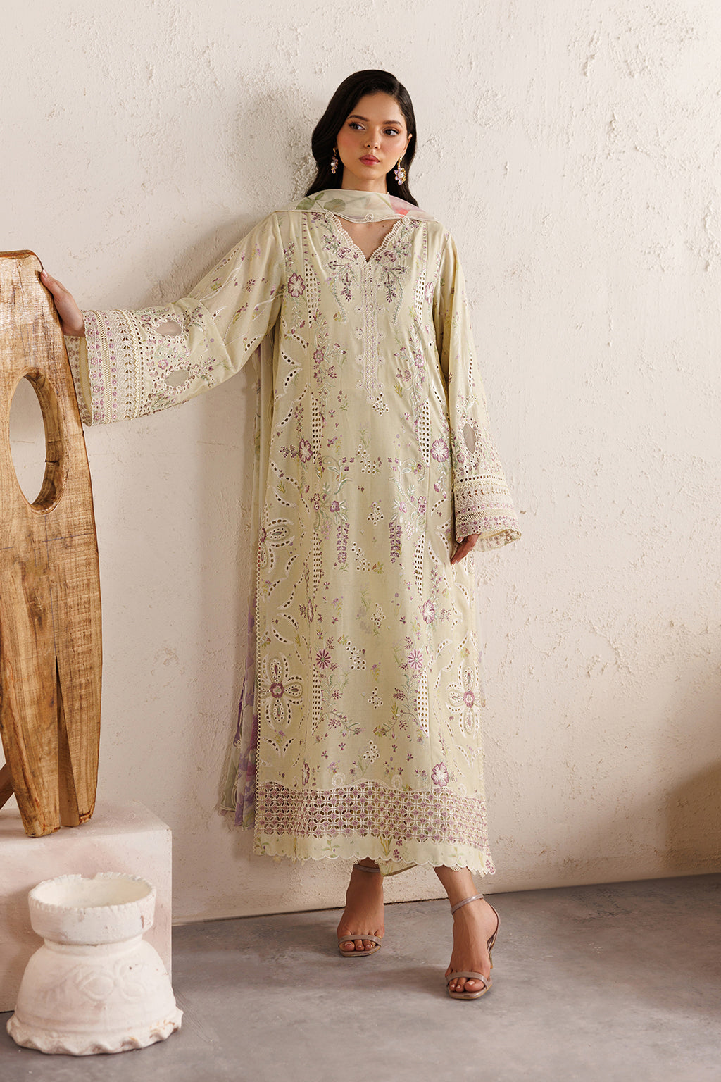 Festive Embroidered Lawn