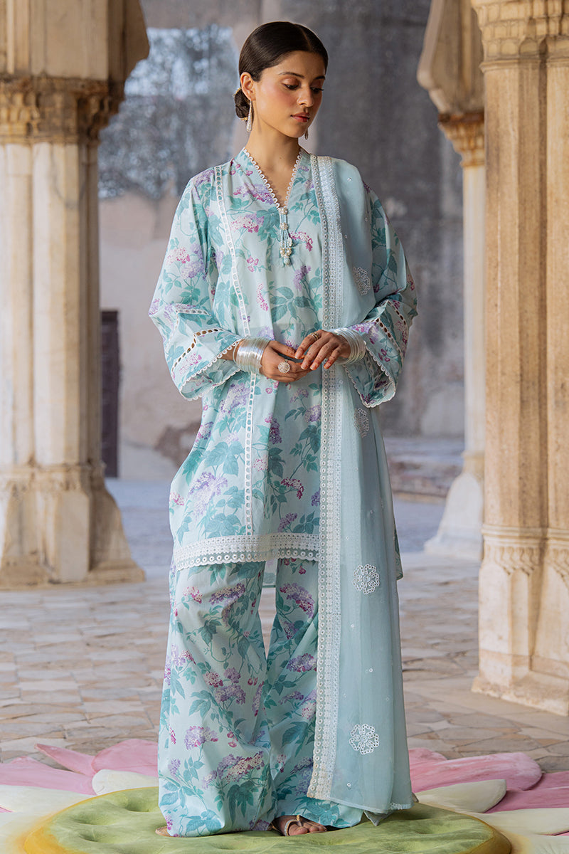 3PC PRINTED LAWN SUIT