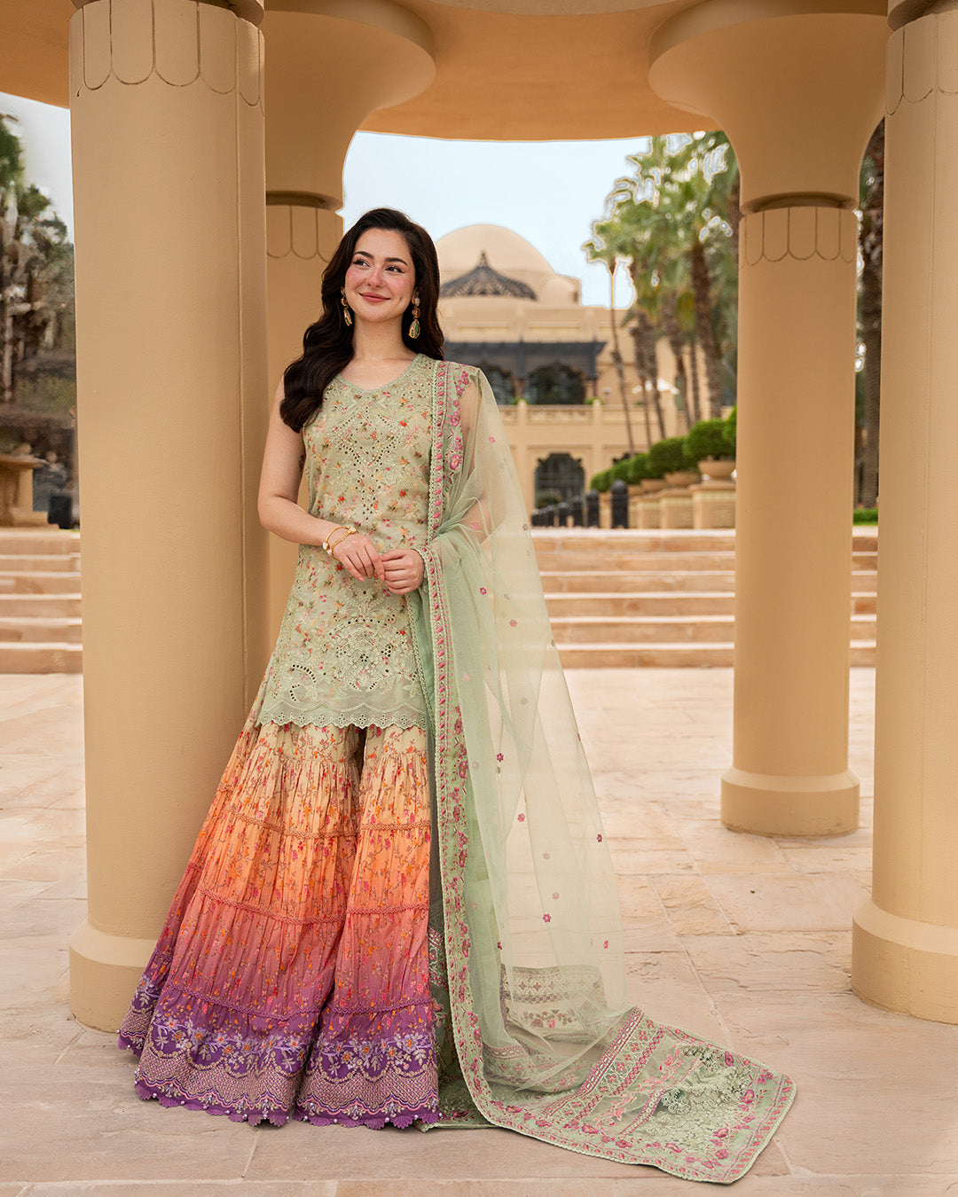 Aya Embroidered Lawn