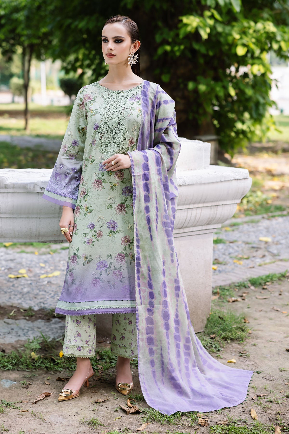 Daily Delights Unstitched Lawn