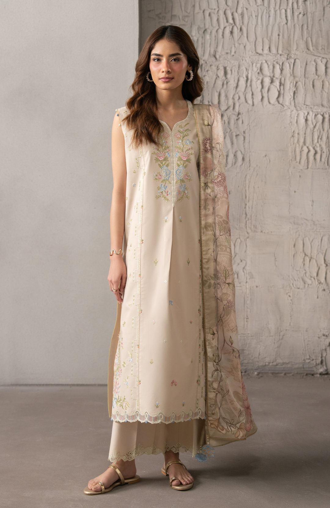 selure unstitched lawn