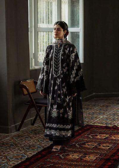 Karandi with Embroidered Chiffon