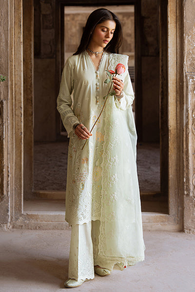 3PC EMBROIDERED LAWN SUIT