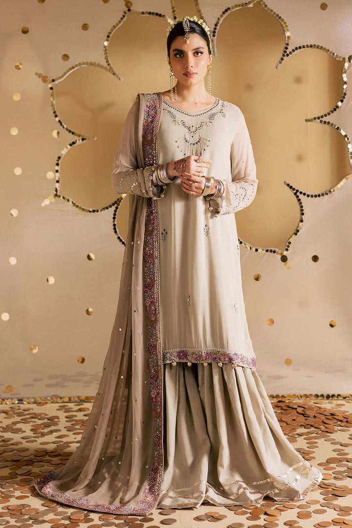 Mukeshkari Embroidered Chiffon