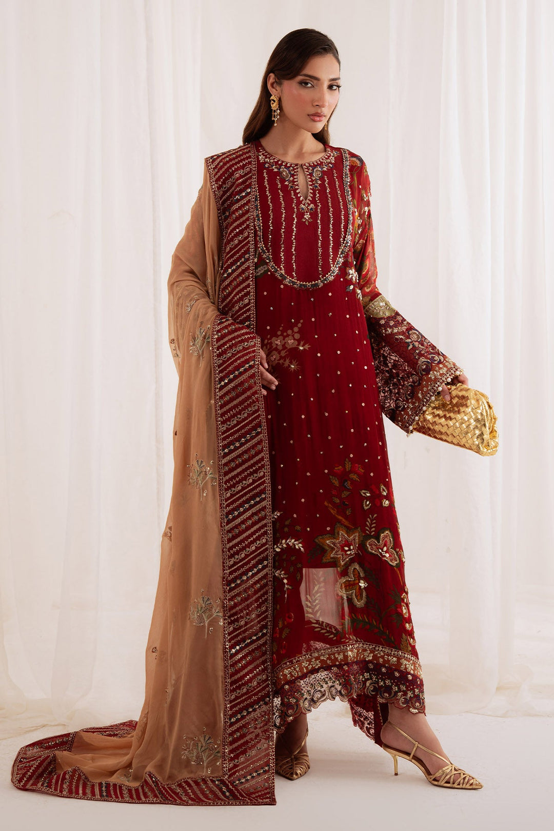Omara Chiffon Unstitched