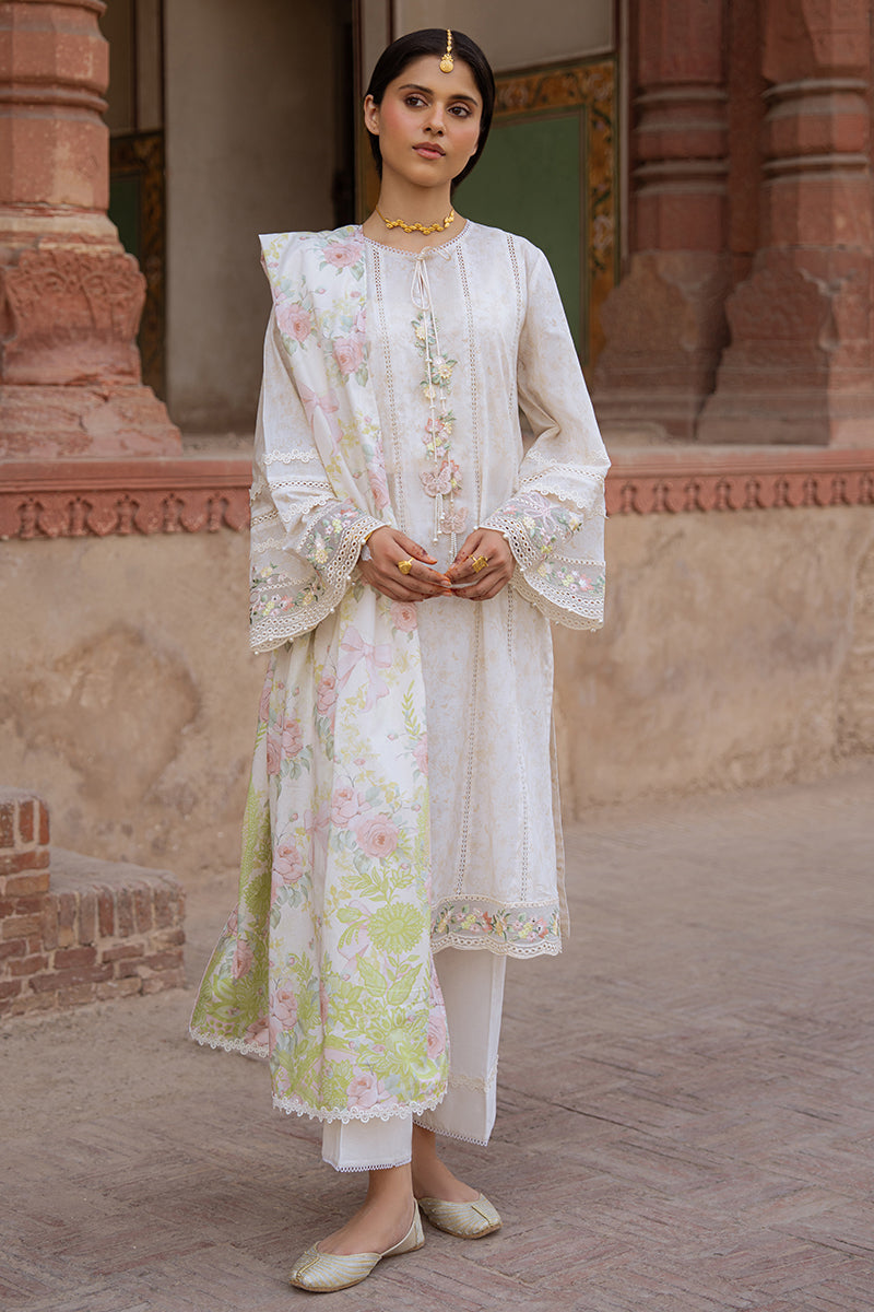 3PC PRINTED LAWN SUIT