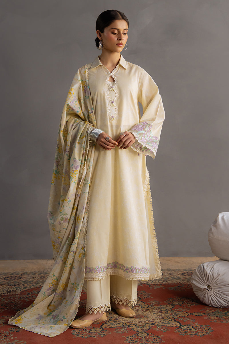 3PC PRINTED LAWN SUIT