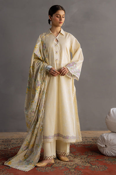 3PC PRINTED LAWN SUIT