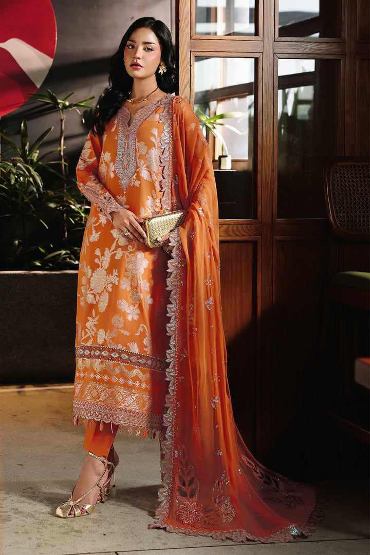 EMBROIDERED JACQUARD  SUIT 3 PC