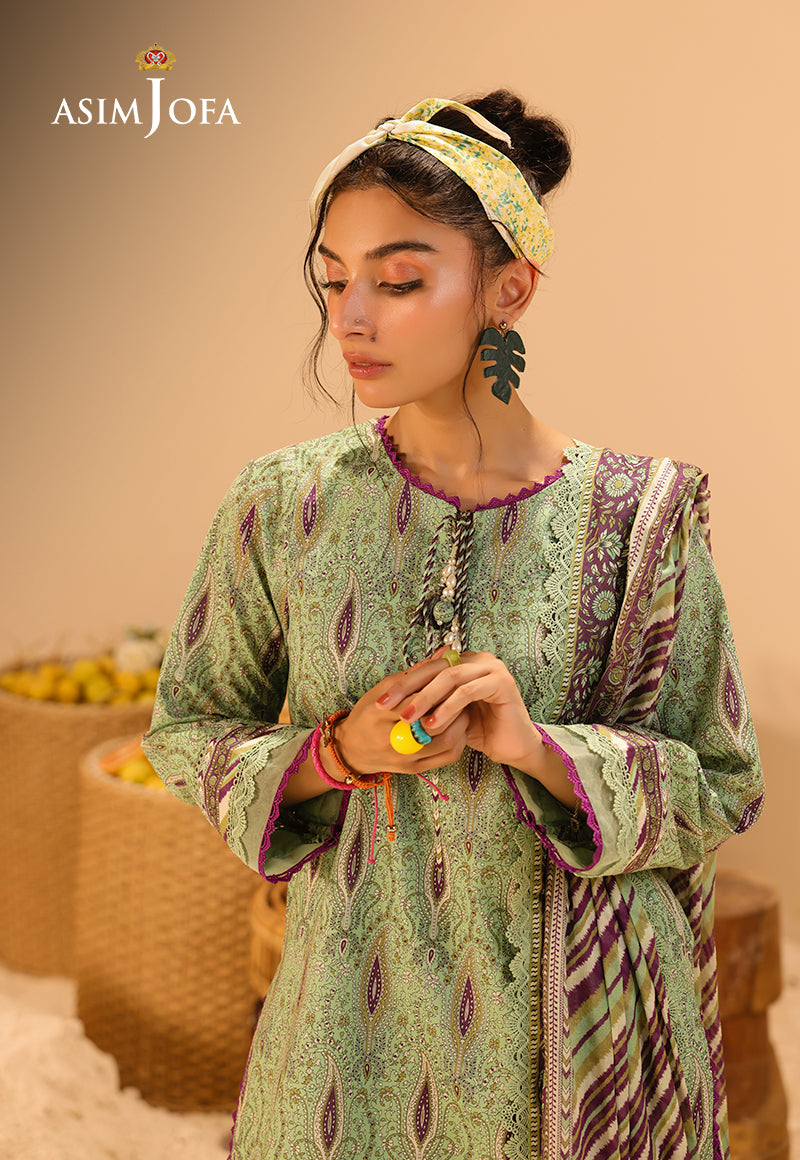 Printed Lawn 3 Pcs