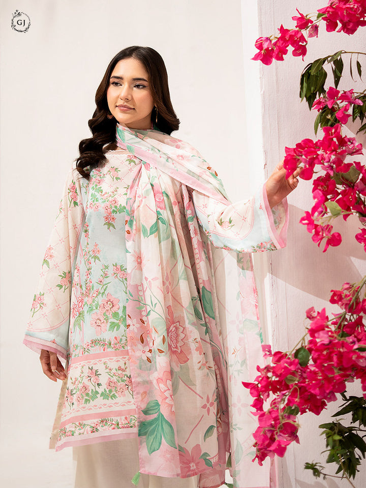 NAAZ E GUL Printed Lawn Unstitched 3 pc