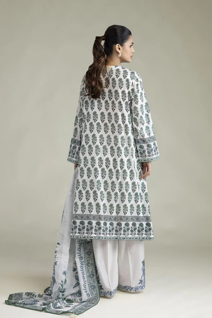Embroidered | Lawn Fabrics 3 Piece