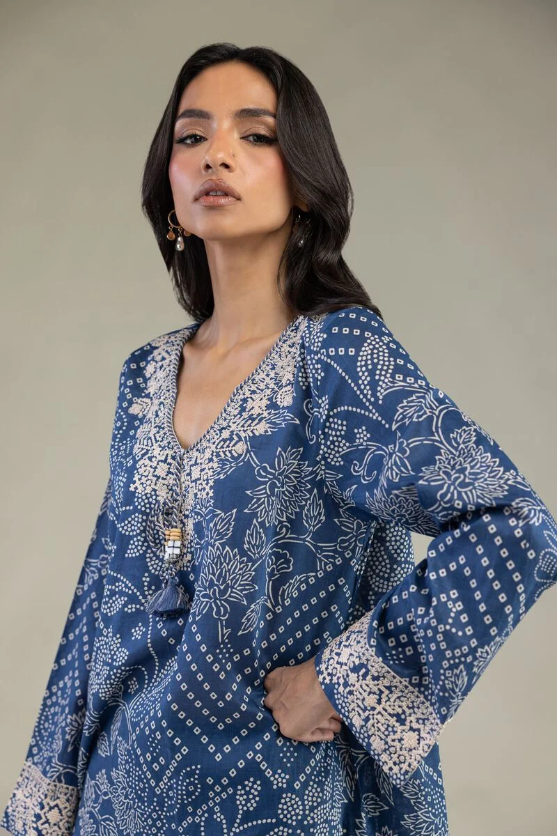 Embroidered | Cambric Fabrics 2 Piece | Top and Bottom