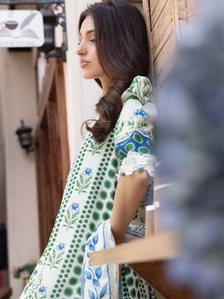 Elaheh Printed Lawn Unstitched 3Pc Suit