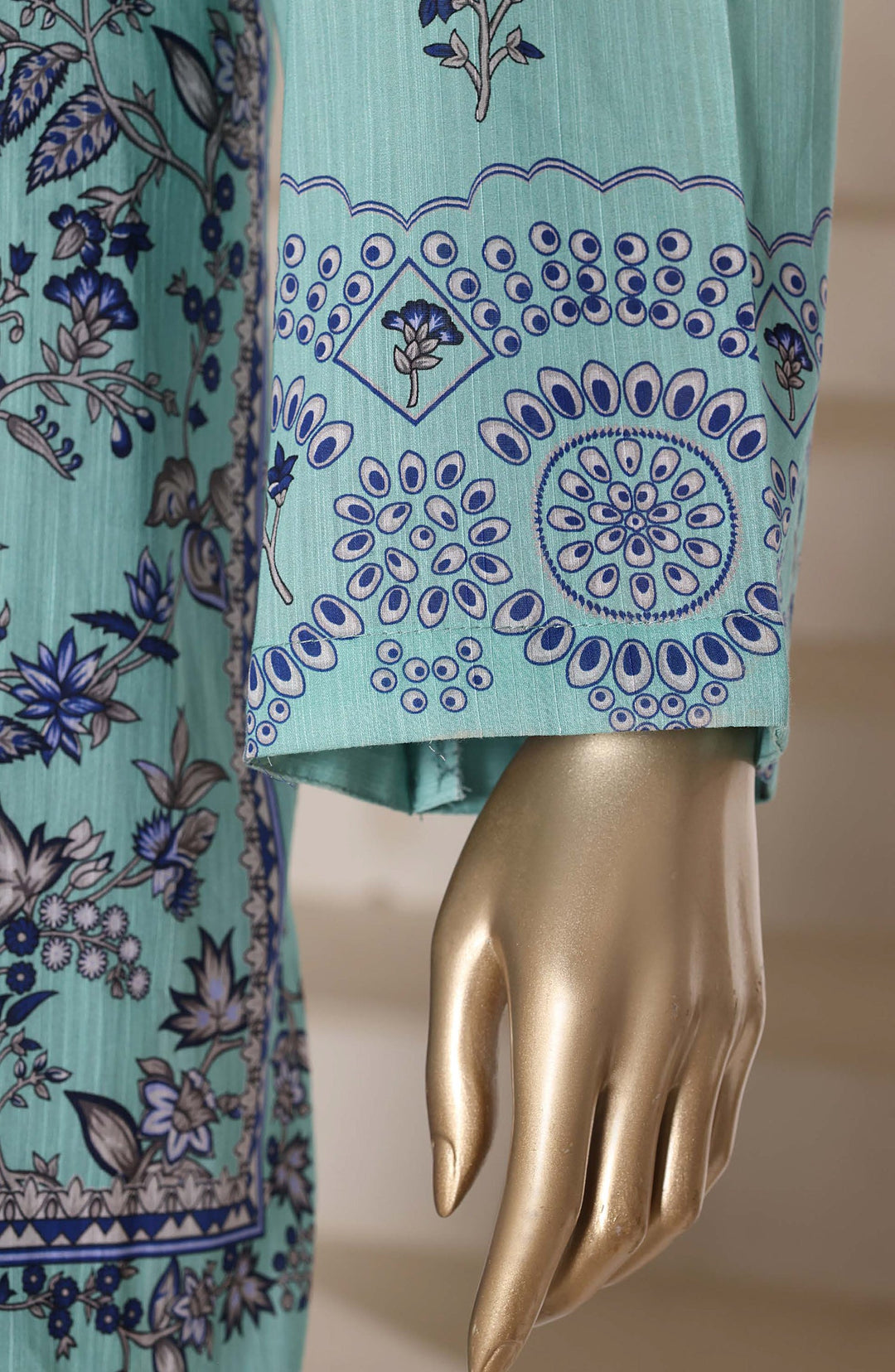 Printed Lawn Stitched 3 Piece Suit