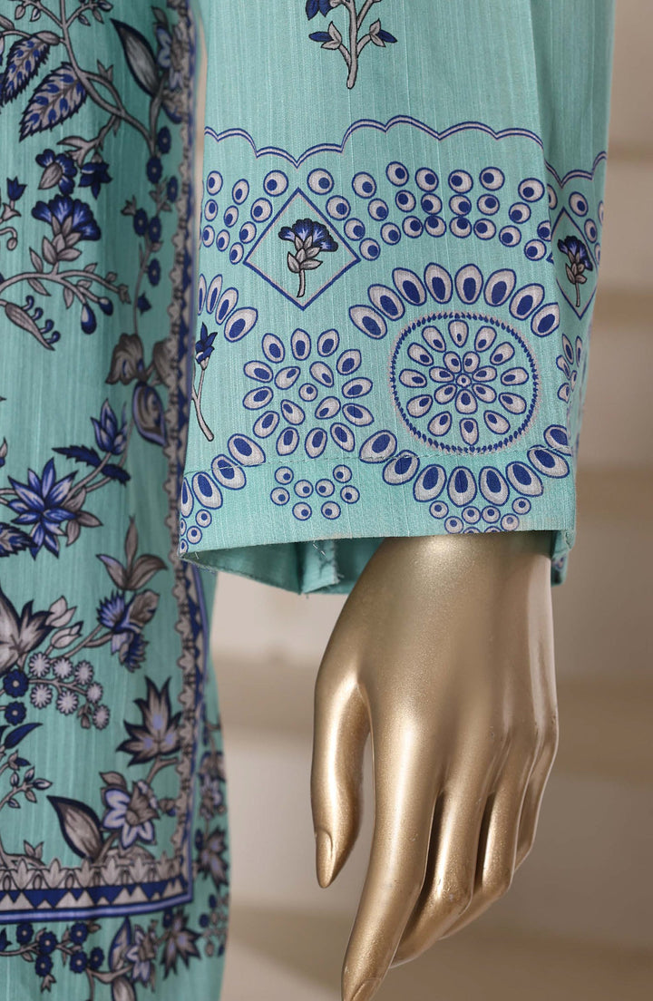 Printed Lawn Stitched 3 Piece Suit