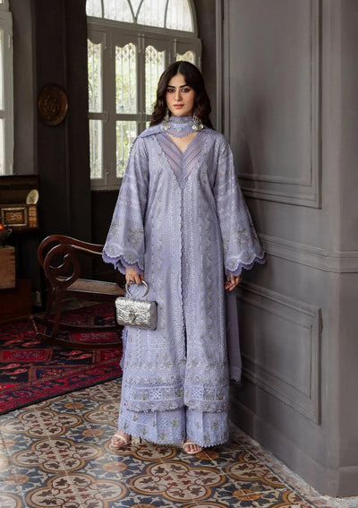 Karandi with Embroidered Chiffon