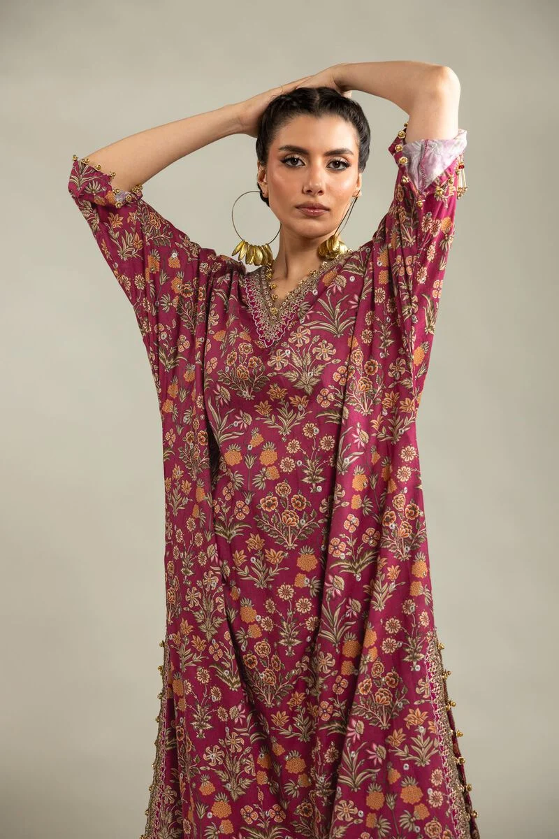 Embroidered | Raw Silk 2-Piece Co-ord Set
