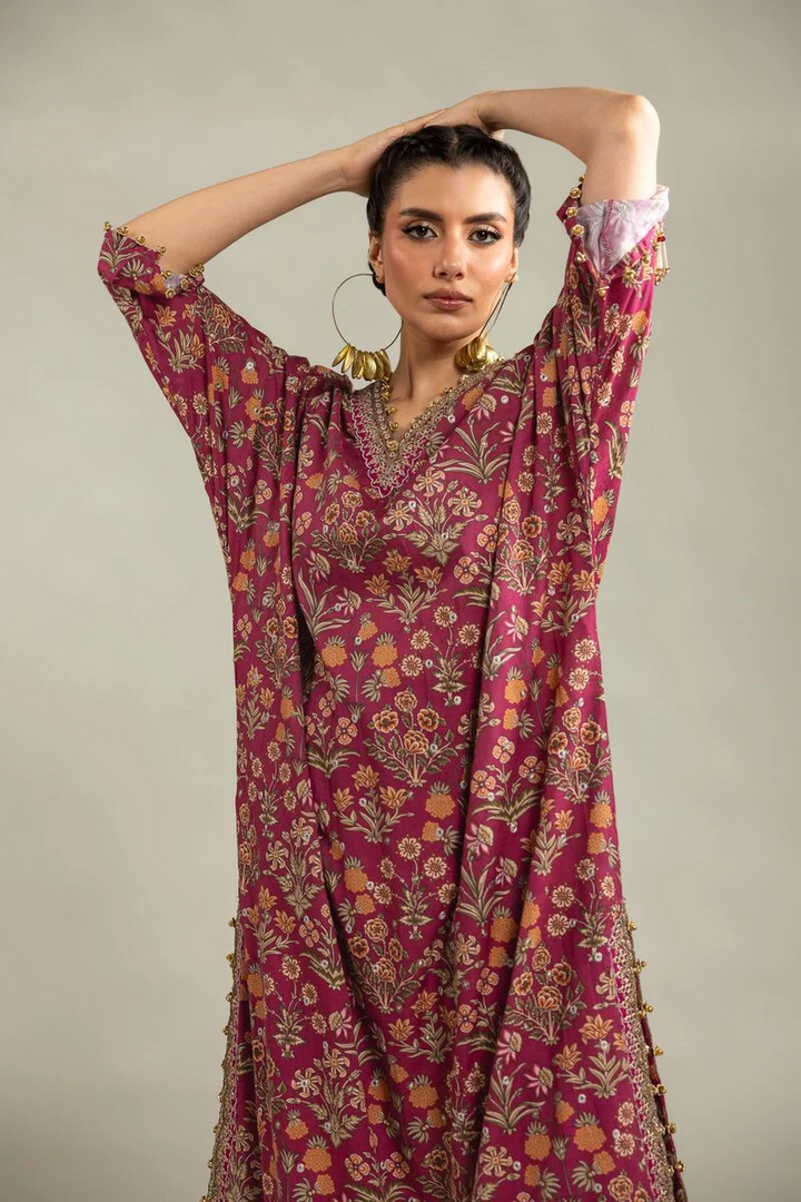 Embroidered | Raw Silk 2-Piece Co-ord Set