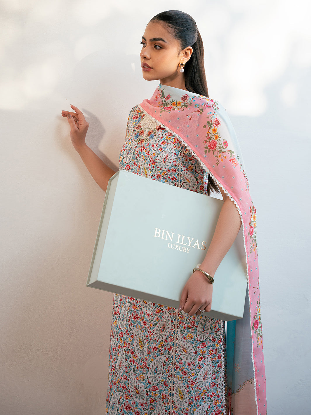 Hazel Printed Embroidered Lawn