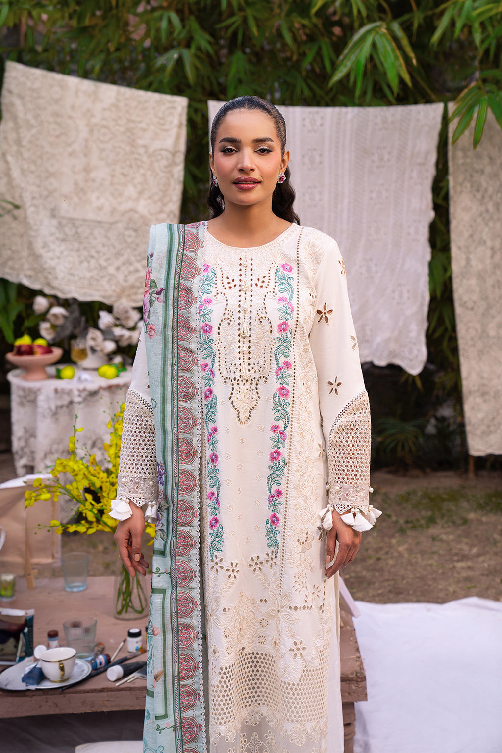 3 PIECE EMBROIDERED LAWN