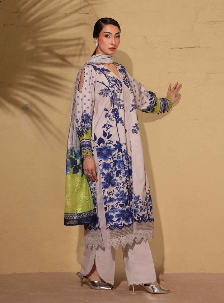 signora  Printed Embroidered Lawn