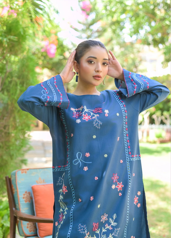 Aina EMBROIDERED LAWN CO-ORD SET EDIT