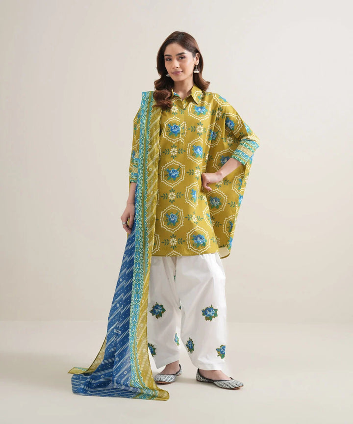 2 Piece - Printed Lawn Suit (Pret)