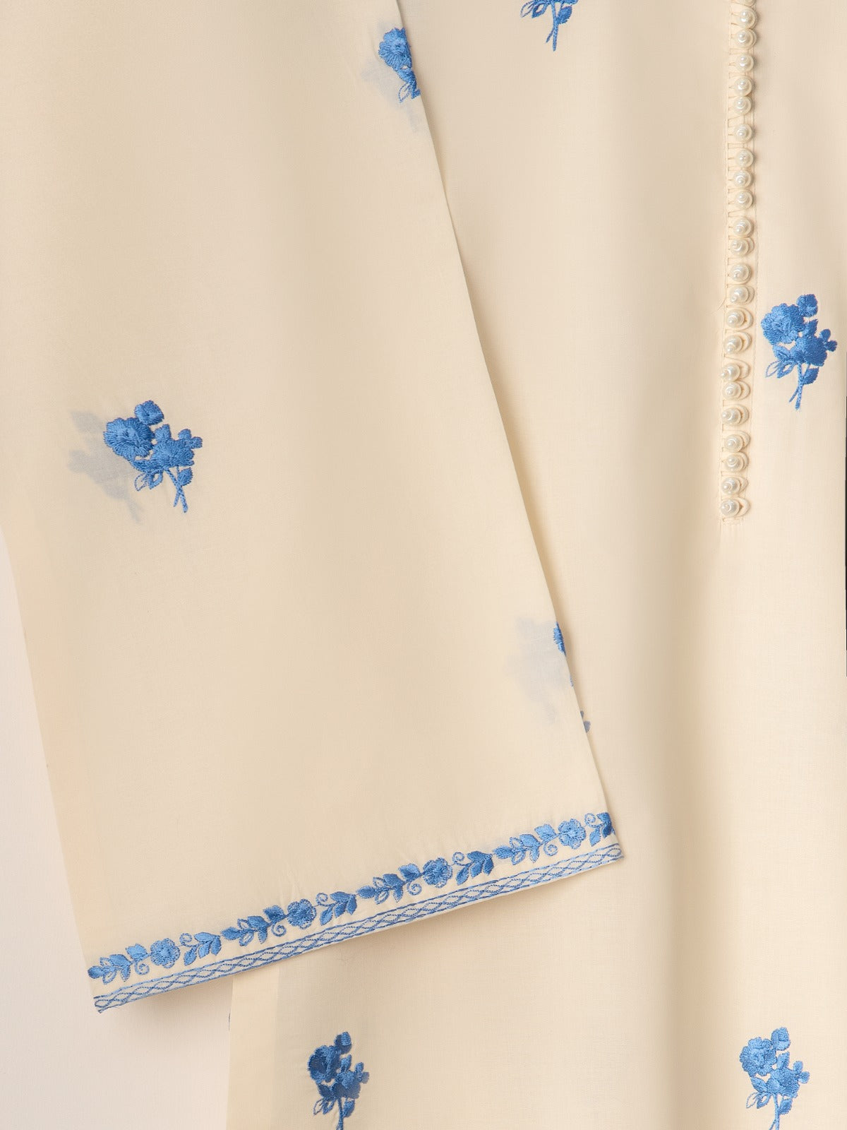 Embroidered Cambric Shirt