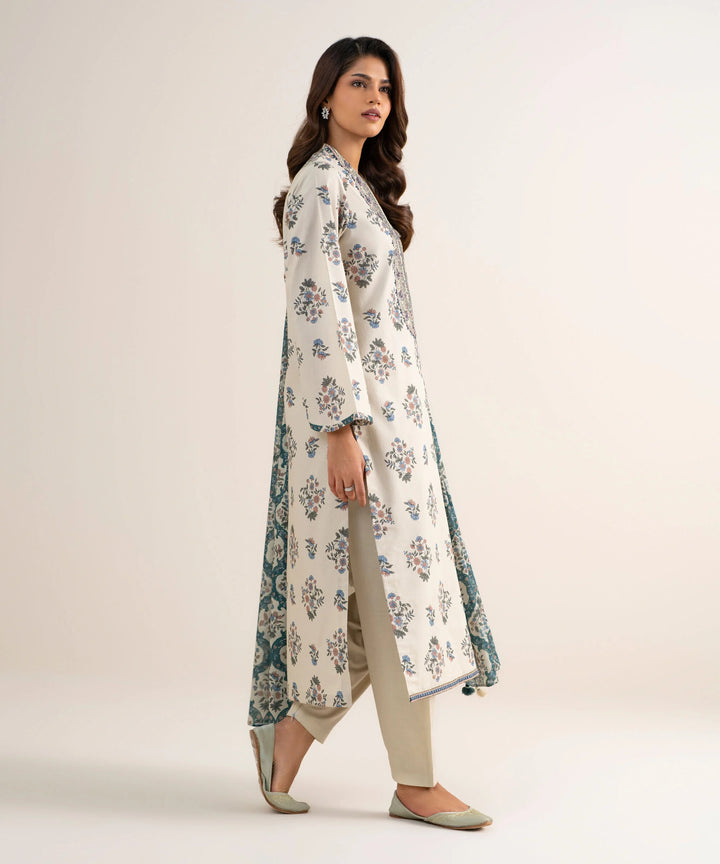 3 Piece - Embroidered Lawn Suit