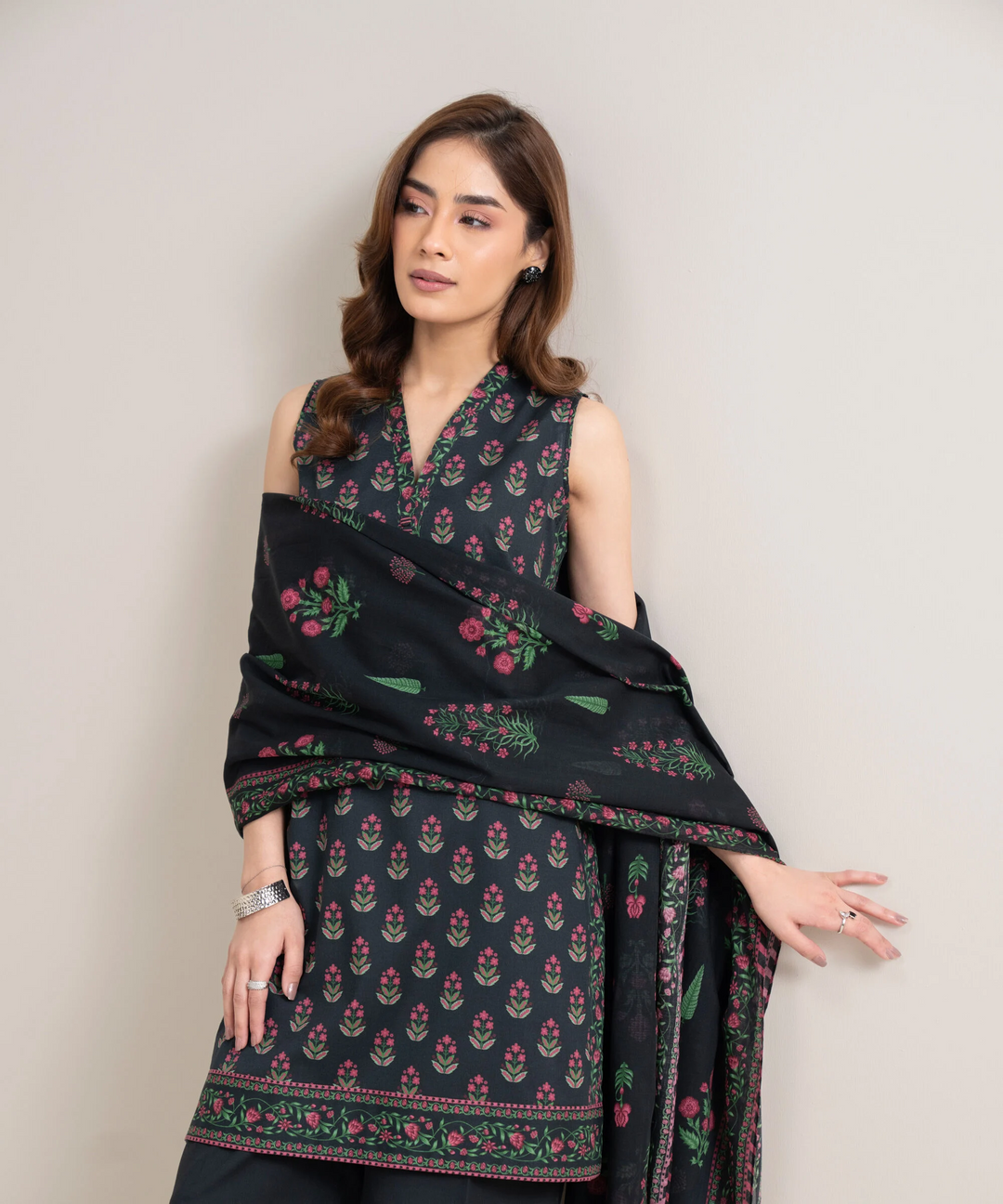 3 Piece - Printed Lawn Suit