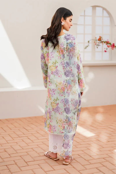 BAROQUE || EMBROIDERED PRINTED LAWN UF-631