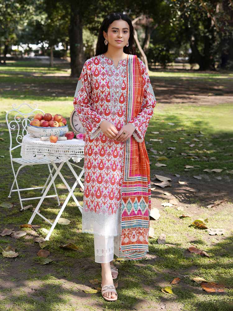 SILSILA 3-Piece Unstitched Digital Printed Lawn Suit