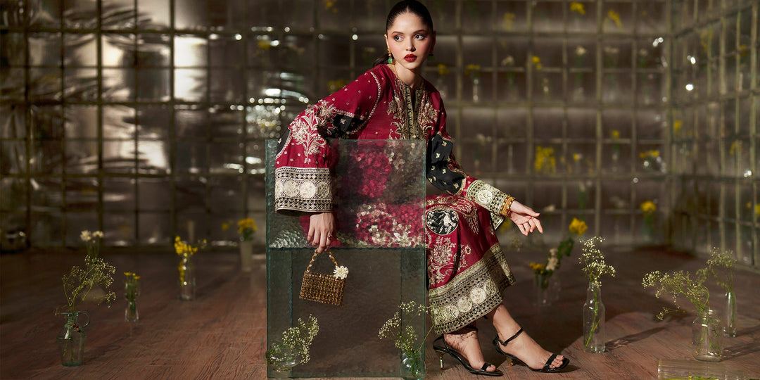 EMBROIDERED KAFTAN