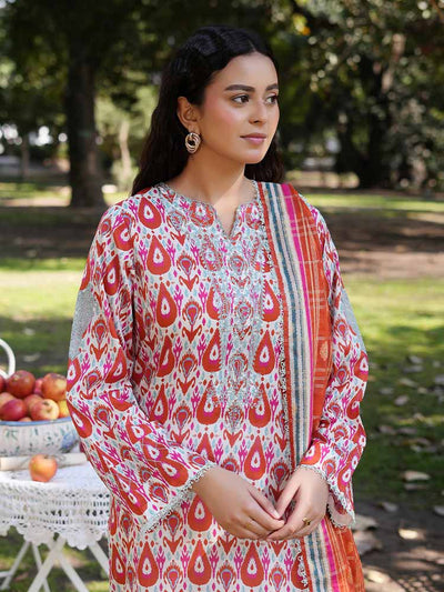 SILSILA 3-Piece Unstitched Digital Printed Lawn Suit