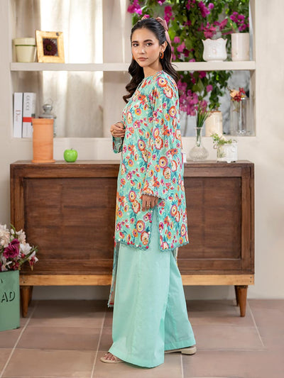 FEROZAN 3-Piece Unstitched Digital Printed Lawn Suit