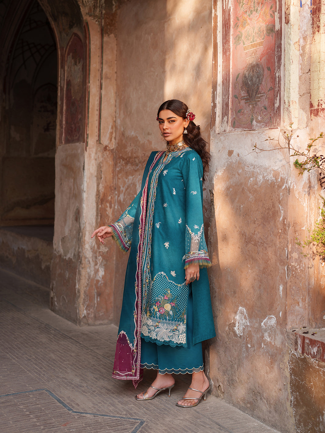 Suroor lawn 3 pc