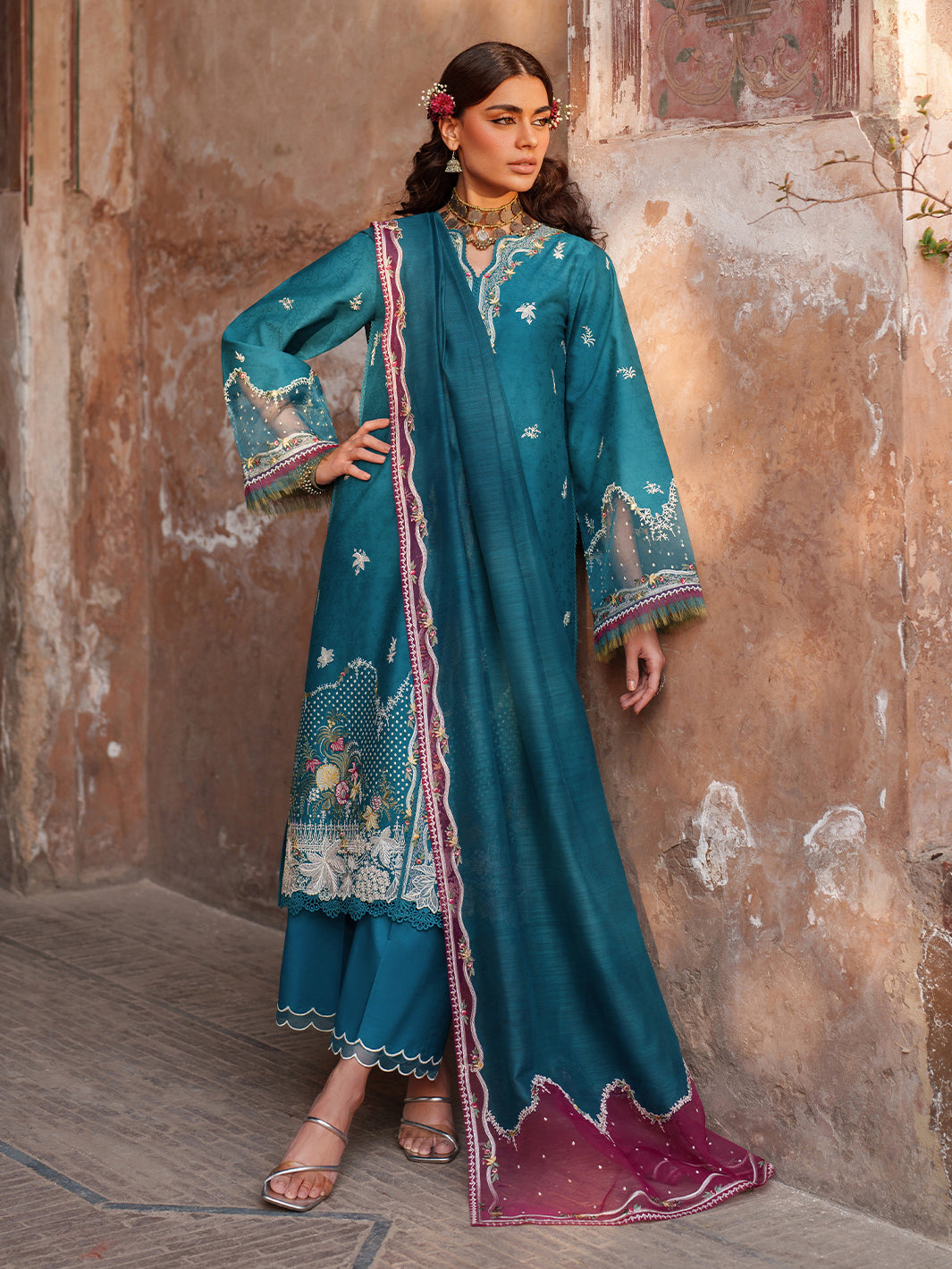 Suroor lawn 3 pc