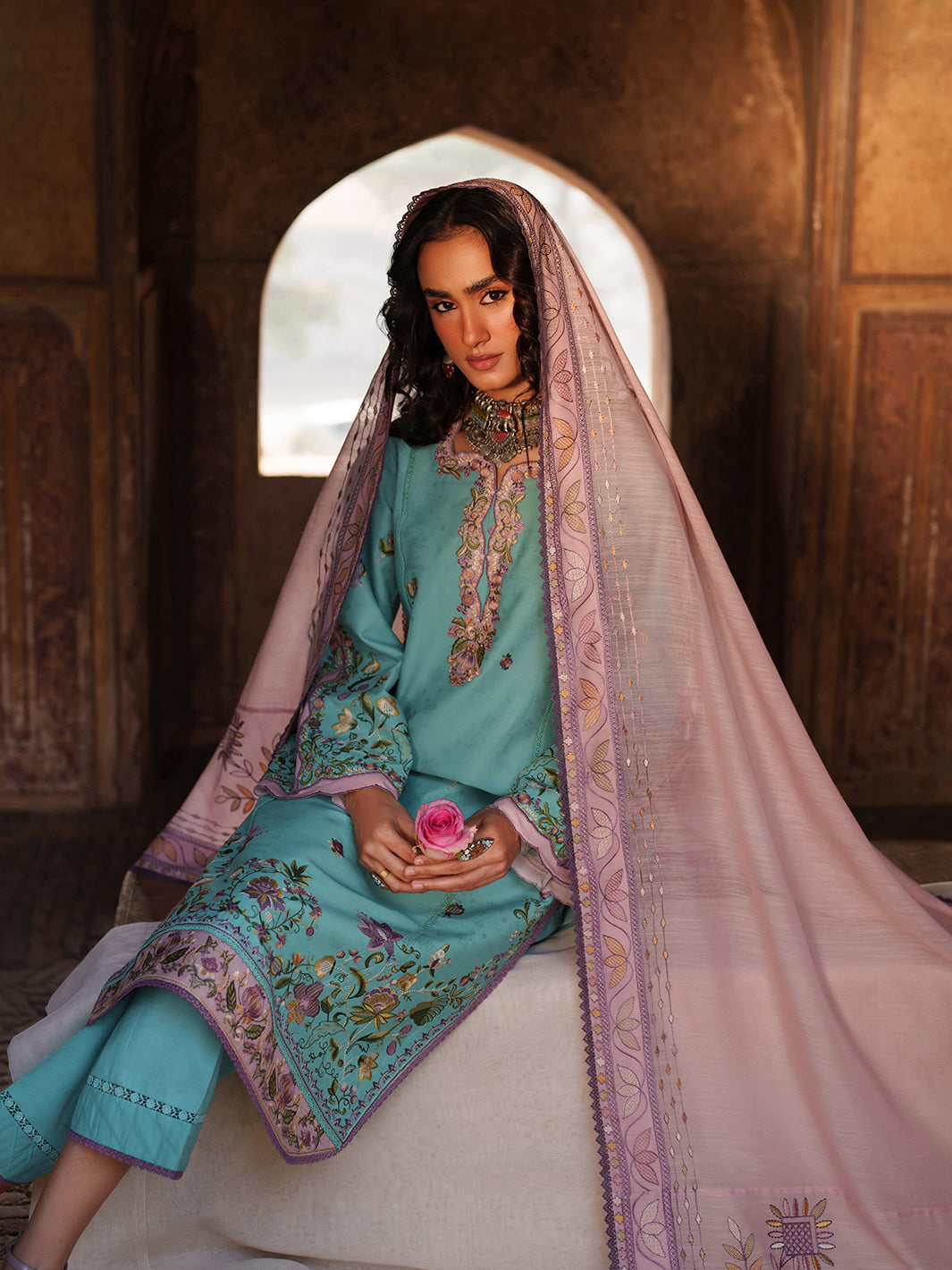 Suroor lawn 3 pc