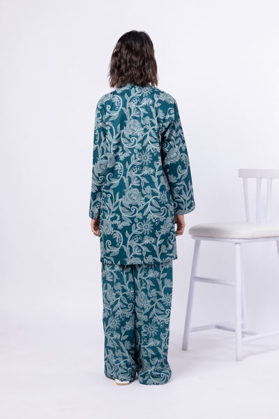 3 Piece Embroidered Cambric Kurta Set