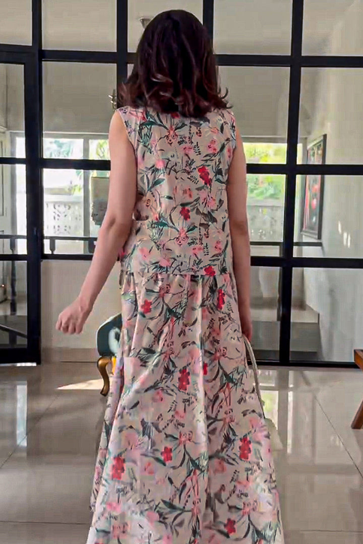 Unstitched Printed Lawn 2 Piece (Shirt/Trouser)